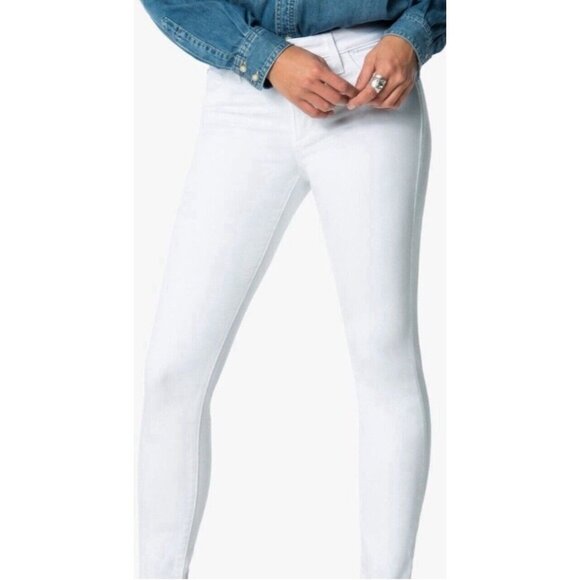 Joe's Jeans Flawless High Rise Skinny‎ Ankle White The Icon Sz 31 New$189 Hennie - Picture 9 of 16